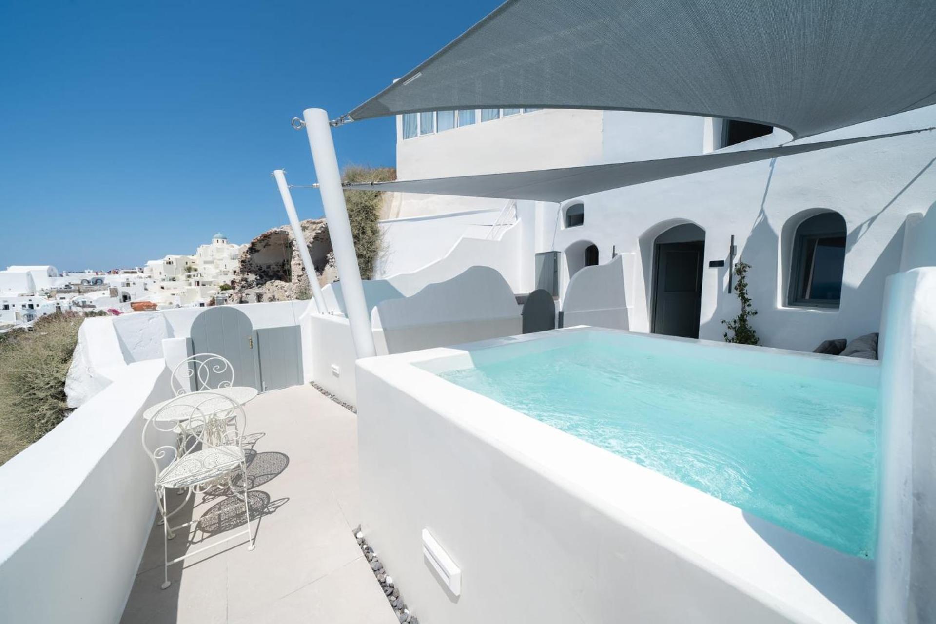 Amazing Santorini Suite Grand Suite With Sea View And Hot Tub Oia *
